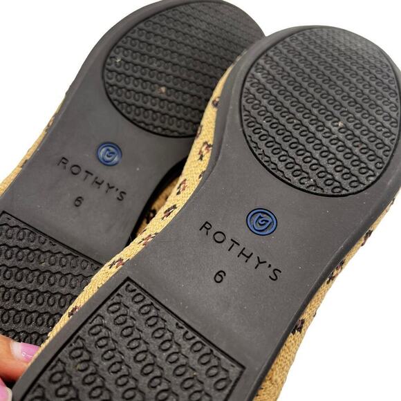 Rothy's‎ The Loafer Spotted Leopard Women’s Size 6 - Picture 7 of 9